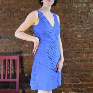 Jcrew size 00 Blue Dress with Sean Detail